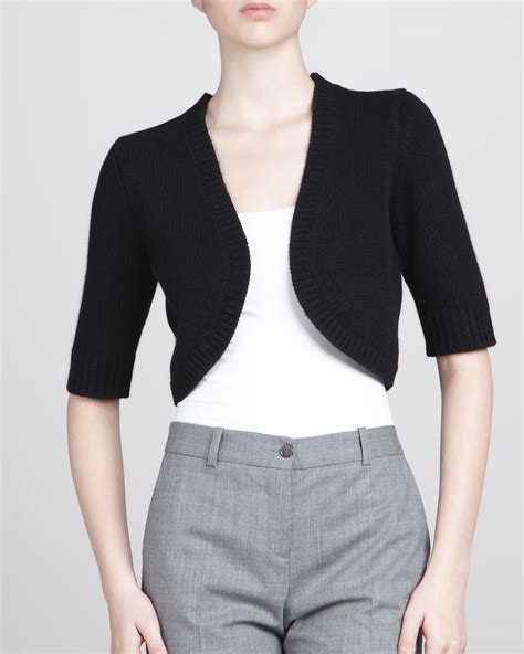 michael kors black cashmere shrug|Cashmere Shrug .